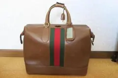 【断捨離⑤】ボストンバック　GUCCI　（希少品）