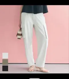 coca カーゴパンツ アイボリー S