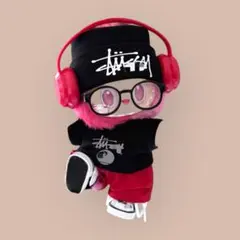 ⭐︎SNS 映え⭐︎ラブブ服　洋服　着せ替え　ストリート 6点　赤