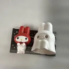 ＊サンリオキャラクターズ　おばけごっこフィギュア　マイメロ マイメロディ　ガチャ