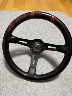 momo DRIFTING 35パイ ステアリング 黒/オレンジ - メルカリ