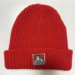 BEN DAVIS ニット帽 ビーニー レッドのサムネイル