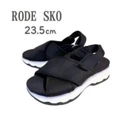 【美品】 RODE SKO 厚底コンフォートサンダル ブラック 23.5のサムネイル