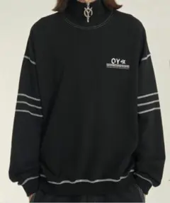 【OY】STITCH LINE ZIPPER POLO MTMのサムネイル