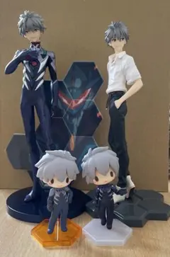 エヴァンゲリオン 渚 カヲル フィギュアセット 中古品