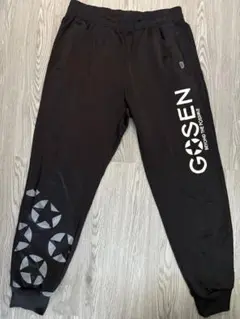Gosen ブラック ジョガーパンツ M
