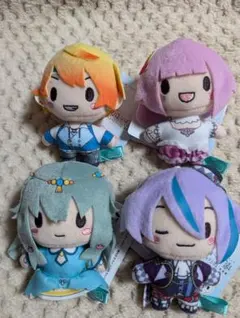 劇場版プロジェクトセカイ　壊れたセカイと歌えないミク　ふわぷち 4種セット