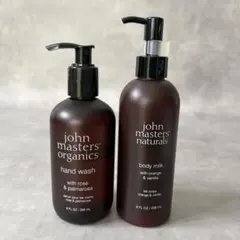 john masters organics ハンドウォッシュ&ボディミルクセット