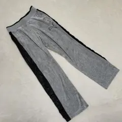 美品 Puma プーマ ジャージ ベロア パンツ ライン入り スポーツ