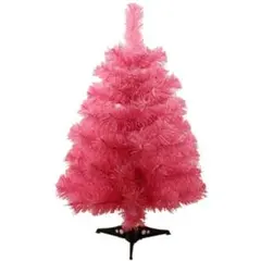 ピンク クリスマスツリー 60cm 卓上ツリー 1780のサムネイル