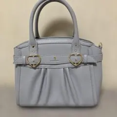美品　サマンサベガ　トートバッグ　2WAY ショルダーバッグ　ブルーのサムネイル
