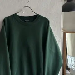 ★ 90S USA製 LANDS END クルーネック スウェット グリーンのサムネイル