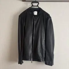 よし様専用UNITED TOKYO ブラックレザーシングルライダースジャケット
