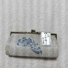(*)様 つづれ綿　がま口コインケース　小銭入れ　和柄　花柄　和装小物　財布　布
