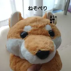 くったり柴犬ねそべり ウルトラBIG ぬいぐるみ しばお