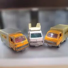 ハイエーストラック　タラップカー　冷蔵車　ジャンク品　1eホイール　日本製トミカ