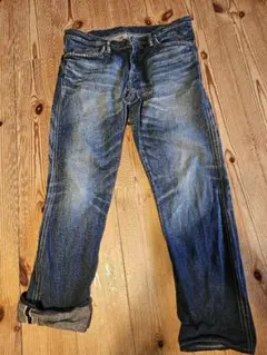 ヴィンテージジーンズ　色落ちデニム