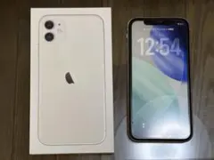 Apple iPhone 11 本体 ホワイト　128GB