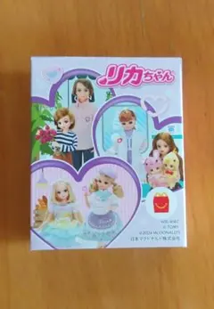 マクドナルドのハッピーセット　リカちゃん　あこがれのカフェパティシエ