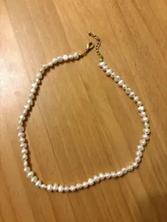 パールビーズネックレス
