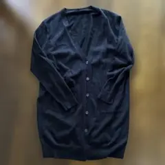 UNIQLO ネイビー　カーディガン Lサイズ
