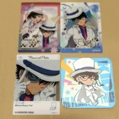 名探偵コナン 怪盗キッド 江戸川コナン 4点セット