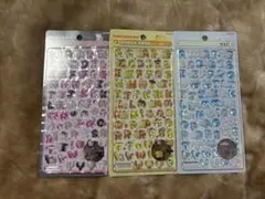 ボンボンドロップシールmoji(ハローキティ、ポムポムプリン、シナモロール）
