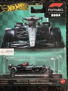 Hot Wheels Premium F1 Mercedes 2台セット