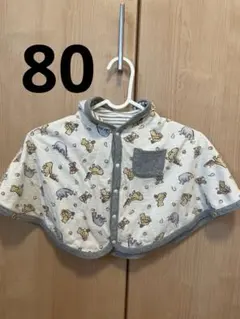 ベビーポンチョ　アウター　80のサムネイル