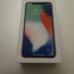 Apple iPhone X 256GB シルバー 箱のみ