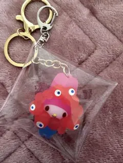 マイメロディ　ミャクミャク　キーホルダー