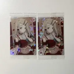 学園アイドルマスター 篠澤広 ウエハース2 SR 2枚セット