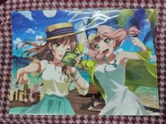 ♡ レア ローソン バンドリ 上原ひまり クリアファイル ♡ - メルカリ