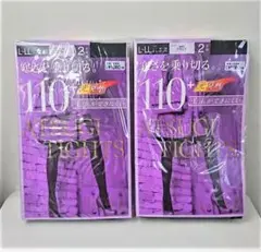 ATSUGI アツギ タイツ 110D L-LLサイズ 2足組 x 2個