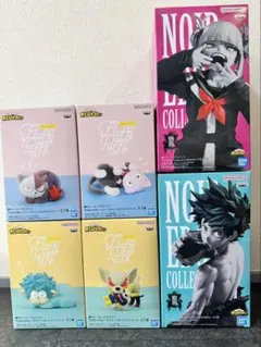 僕のヒーローアカデミア 6点セット Fluffy Puffy Noir Edge