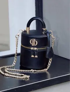 Darich レザー ショルダーバッグ ブラック