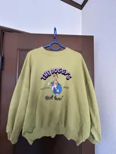 AS KNOW AS 黄緑 トレーナー