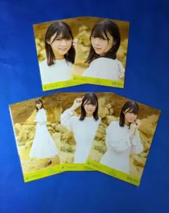 乃木坂46 冨里奈央 生写真 5種コンプ Same numbers - メルカリ