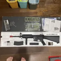 化粧箱付き 美品 東京マルイ カスタム品 SOPMOD M4 金属ピニオンギア