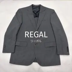 REGAL テーラードジャケット グレー ストライプのサムネイル