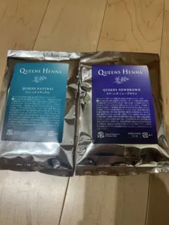 Queens Henna クイーンズレッド ナチュラル 2袋セット - メルカリ