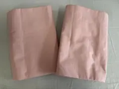新品・未使用　日本製　敷き布団用カバー2点セット　綿100%　ピンク　シングル