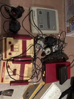 ファミコン本体、スーファミ本体、ディスクシステム