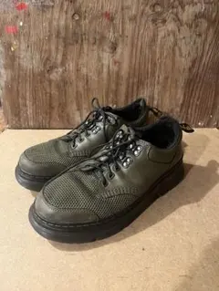 Dr. Martens オリーブ メッシュ ローカットシューズのサムネイル