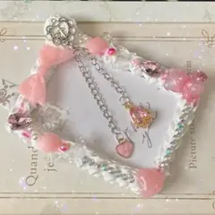 11.ホワイト＆ピンク ホイップデコトレカケース