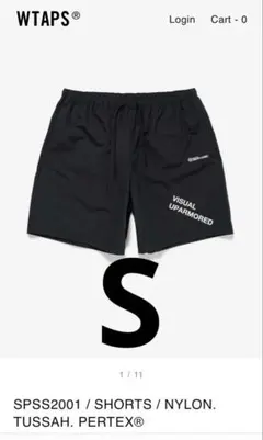 WTAPS 26 SDDS2001 / SHORTS / CNVS cha L - メルカリ