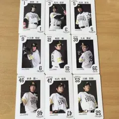 ソフトバンクホークス 選手カードセット