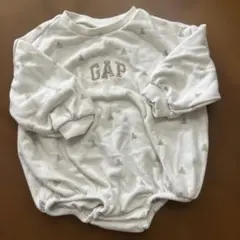 GAP バブルワンピース ロンパース 80 12-18ヶ月 ホワイト