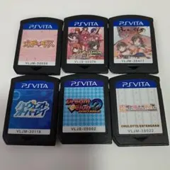 psvitaソフト 6本まとめ売りセット