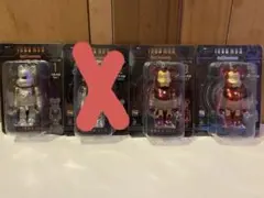 BE@RBRICK アイアンマン 4種セット